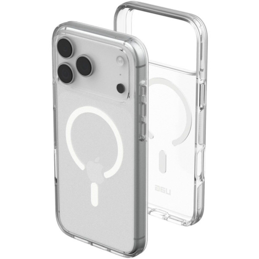 Чохол до мобільного телефона UAG iPhone 17 Pro Max Scout Clear MagSafe Ice/White (114557114341)