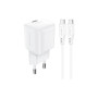 Зарядний пристрій Acefast USB-C 20W Gan A73 mini + USB-C cable Fast Charger White (6974316282655) Зарядний пристрій Acefast USB-C 20W Gan A73 mini + USB-C cable Fast Charger White (6974316282655)