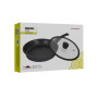 Сковорода Ringel Zitrone black с крышкой 28 см (RG-2108-28 BL)