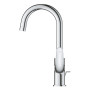 Змішувач для раковини Grohe QuickFix Swift L  довж. виливу - 140мм, поворотний, 1 важіль, хром