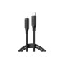 Дата кабель USB-C to USB-C 1.0m XO (NB-Q265B-CC.black) Дата кабель USB-C to USB-C 1.0m XO (NB-Q265B-CC.black)
