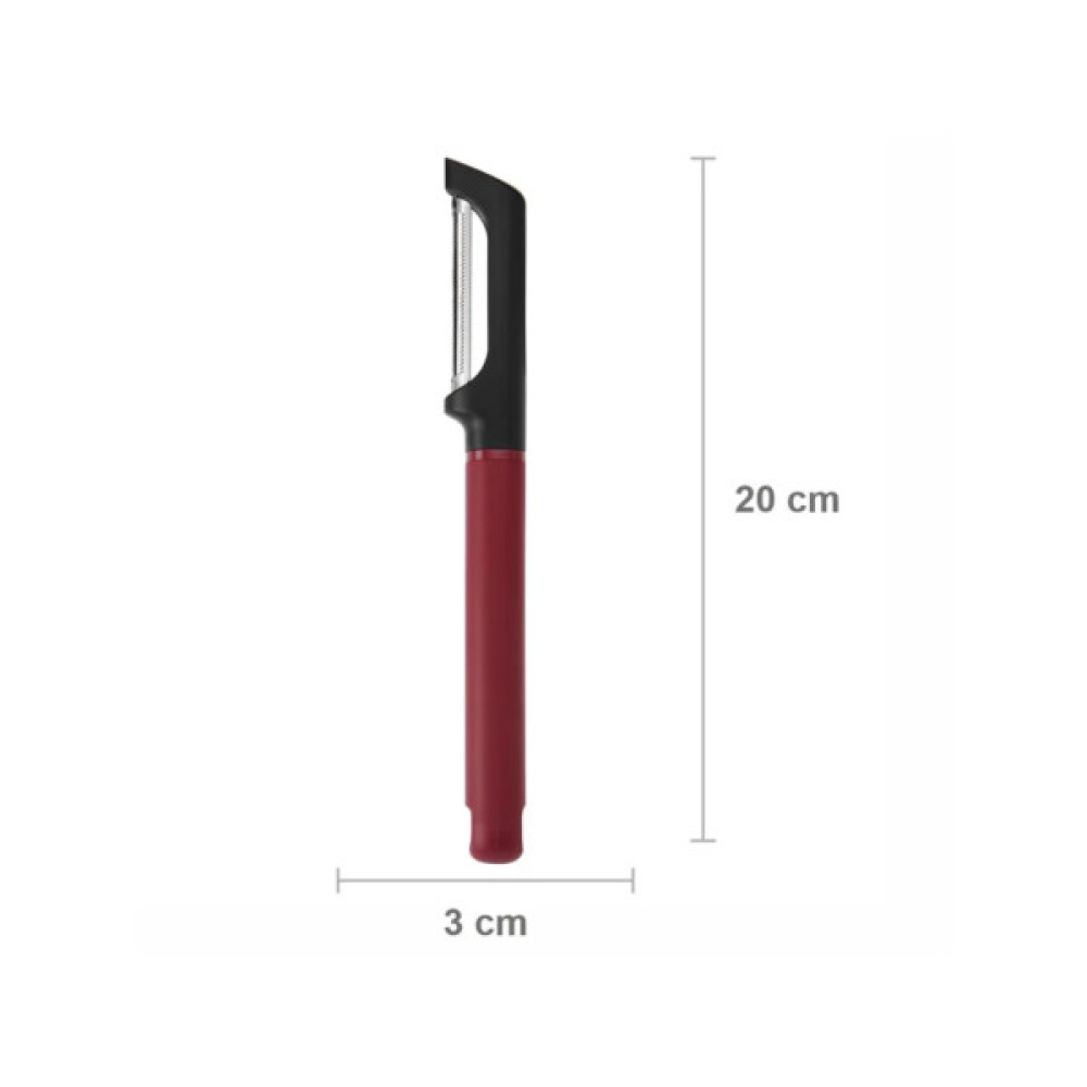 Овочечистка KitchenAid Classic вертикальна 20 см червоний (KHA112OHEREG)