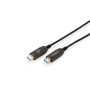 Кабель мультимедійний HDMI M to HDMI M 50.0m V2.1 8K60Hz AOC 48Gbps black Digitus (AK-330126-500-S)