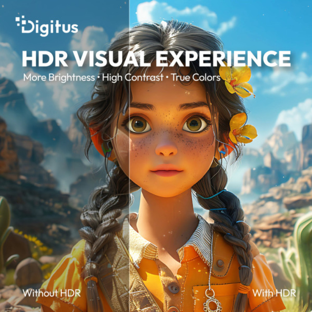 Кабель мультимедійний HDMI M to HDMI M 50.0m V2.1 8K60Hz AOC 48Gbps black Digitus (AK-330126-500-S)