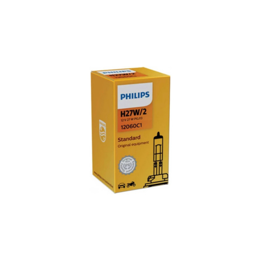 Автолампа Philips 12060C1 H27W/2 12V 27W (3410)