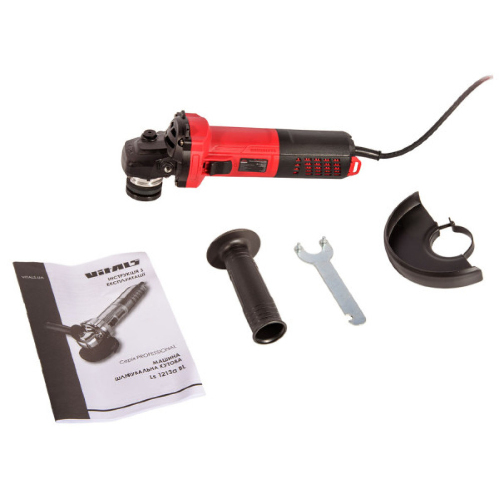 Шліфувальна машина Vitals Professional, Ls 1213a BL, 125мм, 1300W, 11000об/хв, 1.6кг (235981)