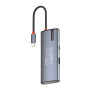 Порт-реплікатор ColorWay Docking Station USB-C 5-в-1 Type C PD 100W/USB3.0х3/HDMI 4К (CW-HUB01) Порт-реплікатор ColorWay Docking Station USB-C 5-в-1 Type C PD 100W/USB3.0х3/HDMI 4К (CW-HUB01)