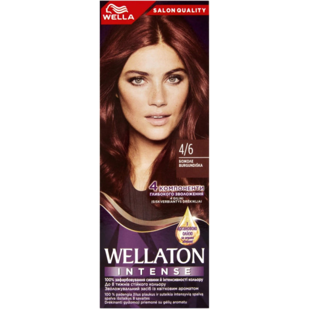 Фарба для волосся Wellaton 4/6 Божоле 110 мл (4056800023042)