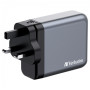Зарядний пристрій Verbatim GaN 140 W 4 ports (2xUSB-C-140 W,USB-C 20 W /USB-A -3.0) (32203) Зарядний пристрій Verbatim GaN 140 W 4 ports (2xUSB-C-140 W,USB-C 20 W /USB-A -3.0) (32203)