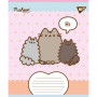 Зошит Yes Pusheen Weekend А5 12 аркушів коса лінія (767609) Зошит Yes Pusheen Weekend А5 12 аркушів коса лінія (767609)