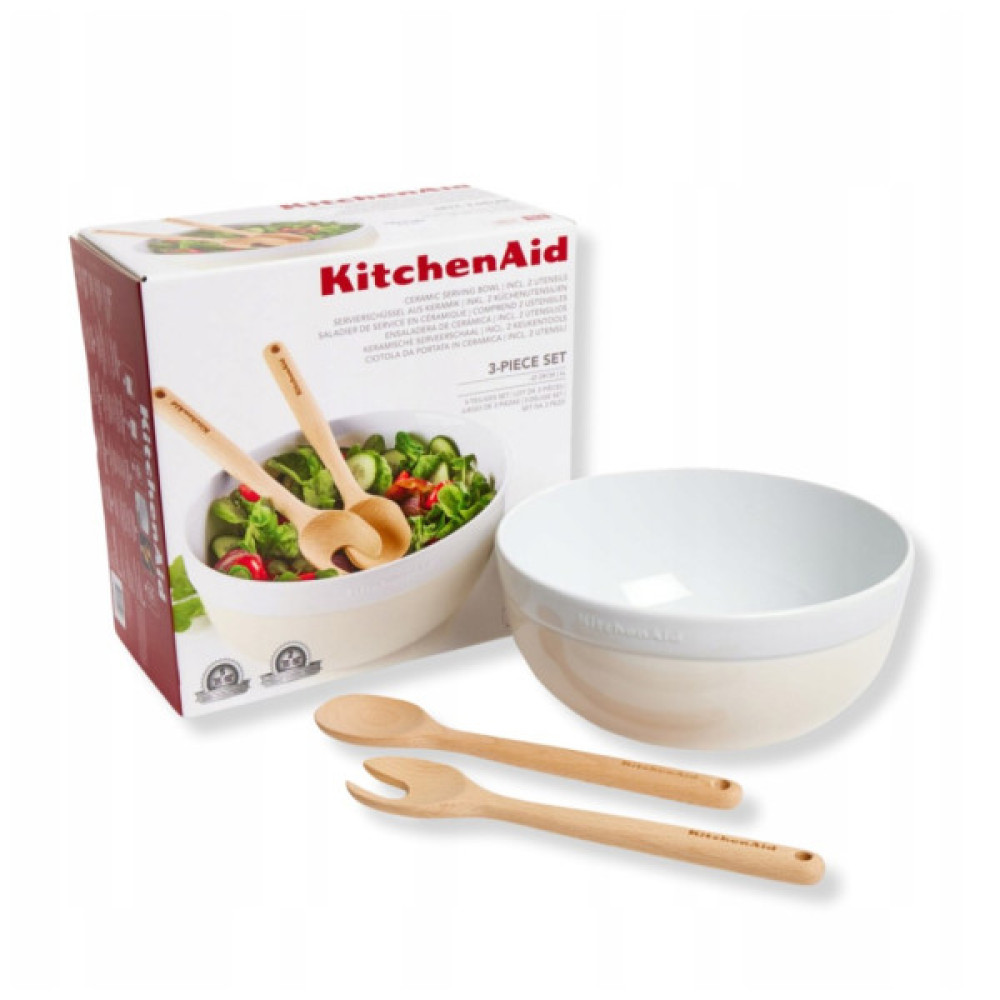 Салатник KitchenAid Sweet & Savory, 6 л, Набір для подачі 3 предмета (CC000641-001)