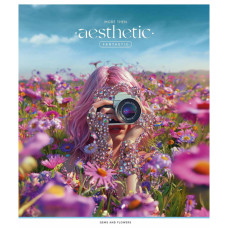 Зошит Школярик Aestetic life 48 аркушів клітинка (048-3470K)