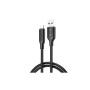 Дата кабель USB 2.0 AM to USB-C 1.0m black XO (NB265-AC.black) Дата кабель USB 2.0 AM to USB-C 1.0m black XO (NB265-AC.black)