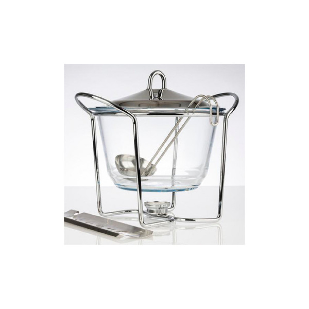 Мармит APS прямокутний з круглою скляною ємністю 4 л (65067)