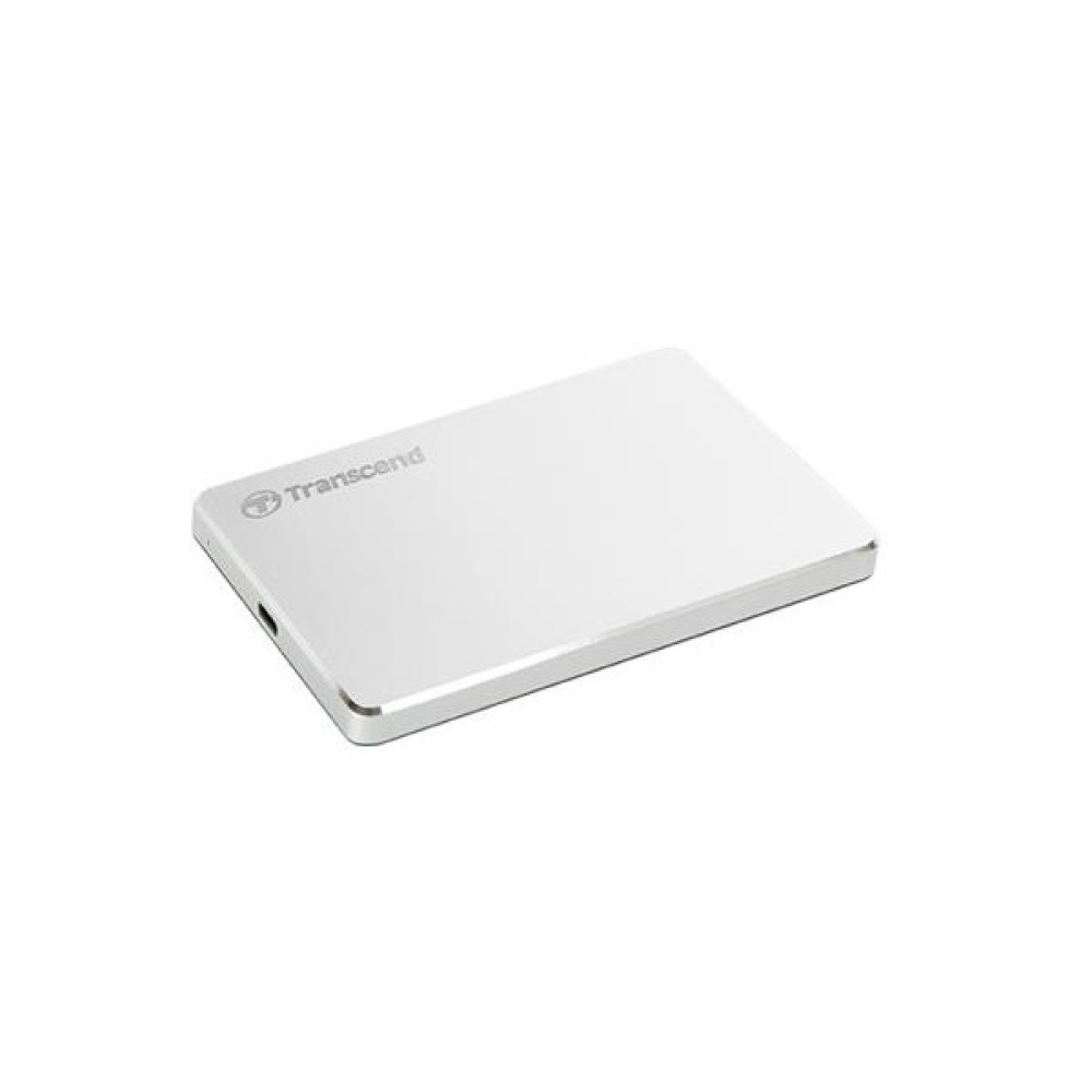 Портативний жорсткий диск Transcend 1TB USB 3.1 Type-C StoreJet 25C3S Срібний