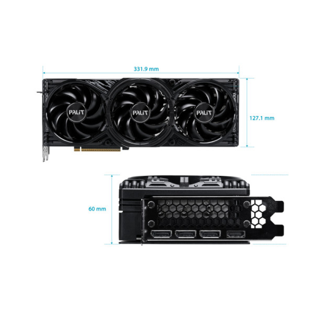 PALIT-XPERTVISION RTX5080 GAMINGPRO 16GB (NE75080019T2-GB2031A)