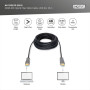 Кабель мультимедійний HDMI M to HDMI M 15m 4K AOC hybrid-fiber black Digitus (AK-330125-150-S)
