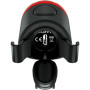 Задня велофара Knog Plug Rear 10 Lumens Black (12250)