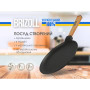 Сковорода Brizoll Optima чавунна з ручкою для млинців 240х15 мм (O2415-P) Сковорода Brizoll Optima чавунна з ручкою для млинців 240х15 мм (O2415-P)