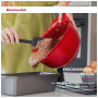 Лопатка кухонна KitchenAid Coreline для тіста, 30 см, сірий (KAS031OHCGG) Лопатка кухонна KitchenAid Coreline для тіста, 30 см, сірий (KAS031OHCGG)