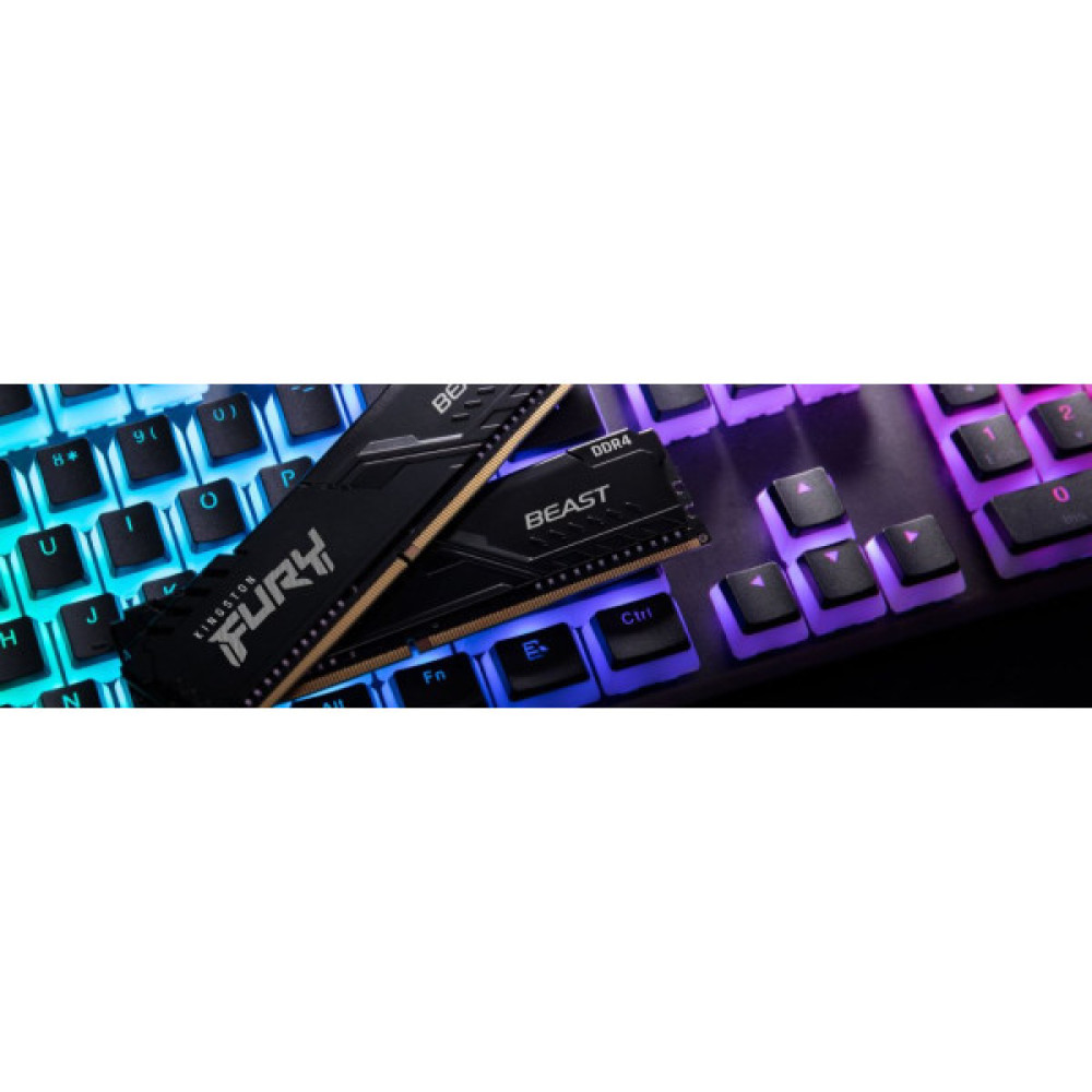 Пам'ять ПК Kingston DDR4 32GB KIT (16GBx2) 3200 FURY Beast