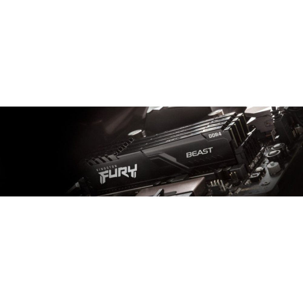 Пам'ять ПК Kingston DDR4 32GB KIT (16GBx2) 3200 FURY Beast