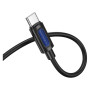 Кабель мультимедійний USB-C to 3.5mm M 1.0m silicone black BOROFONE (6941991114410) Кабель мультимедійний USB-C to 3.5mm M 1.0m silicone black BOROFONE (6941991114410)