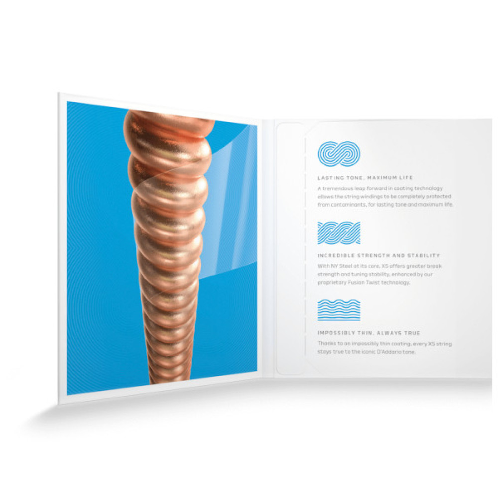 Струни для гітари D'Addario XS Phosphor Bronze Light (12-53) (XSAPB1253)