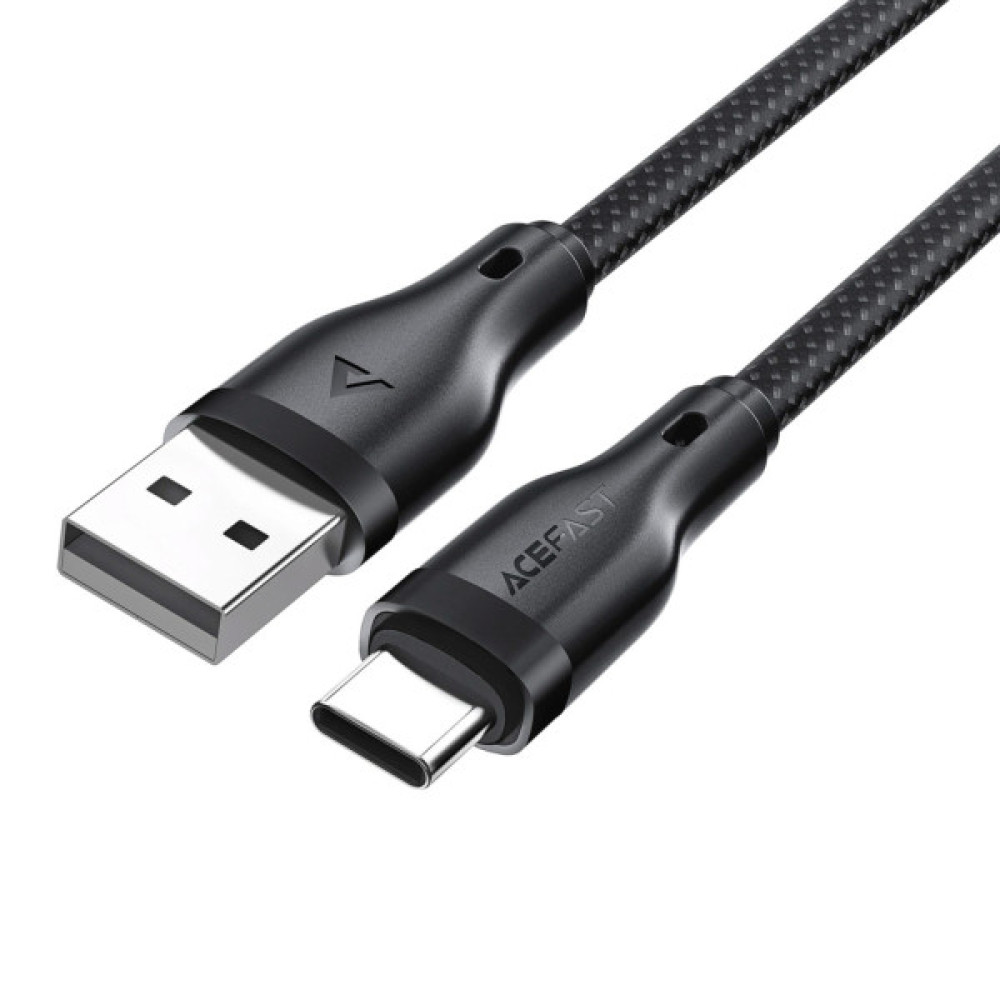 Дата кабель USB 2.0 AM to USB-C 1.2m 3.0A Acefast (6974316282693)