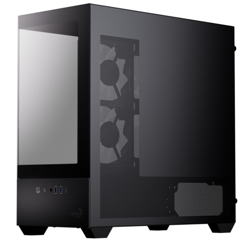 Корпус для ПК AeroCool P300D Digi-G-BK-v1 Black (ACCS-PN05033.11)
