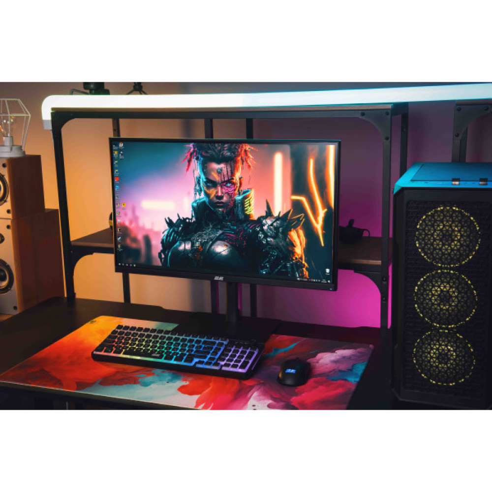 Монітор 2E 27" H2724B D-Sub, HDMI, DP, IPS, 2560x1440, 100Hz, FreeSync