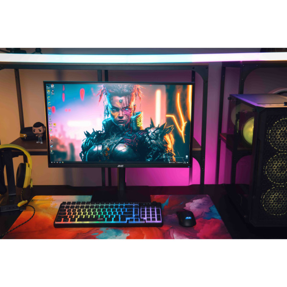 Монітор 2E 27" H2724B D-Sub, HDMI, DP, IPS, 2560x1440, 100Hz, FreeSync