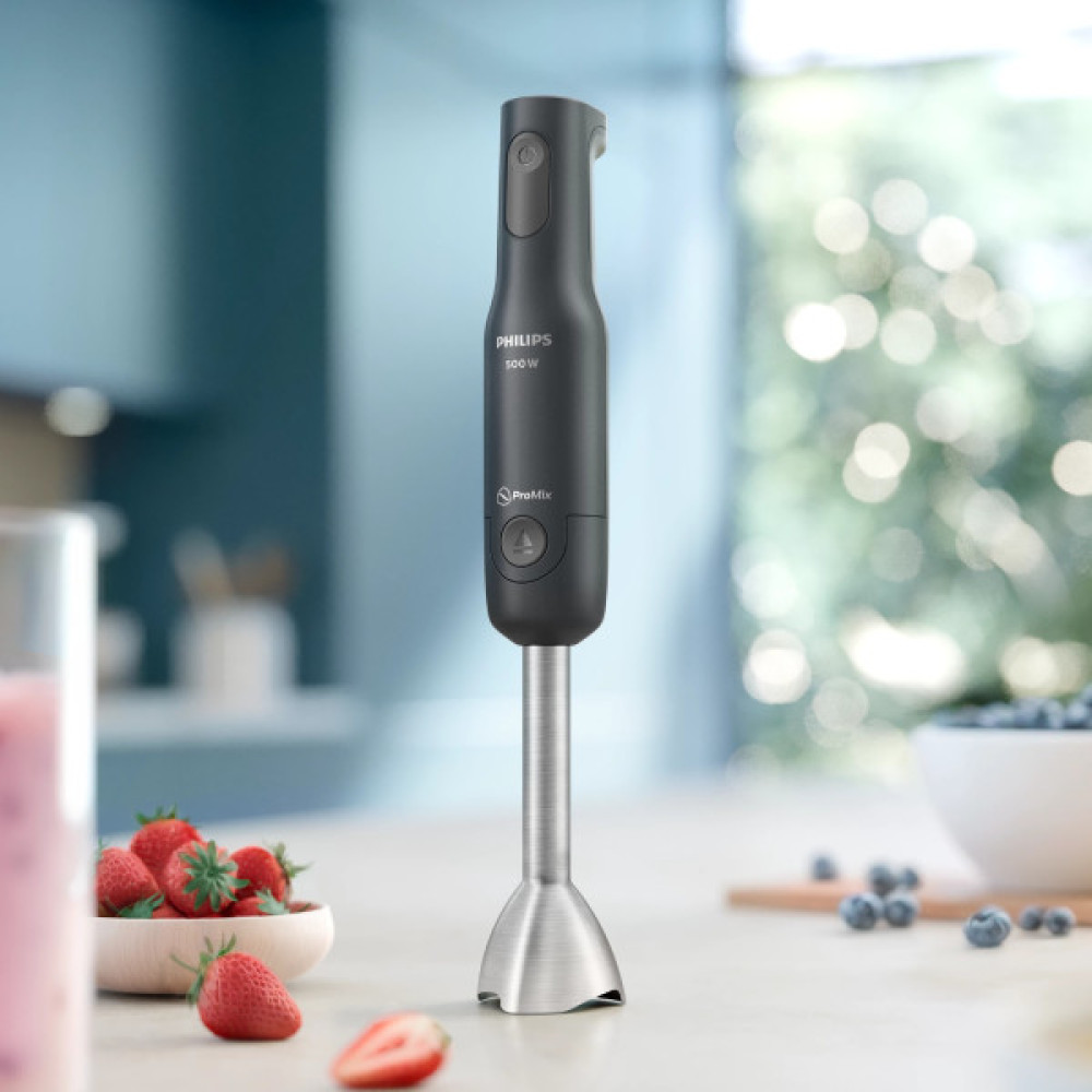 Блендер PHILIPS заглибний Series 1000, 500Вт, чаша-500мл, чорний