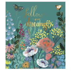 Зошит Yes А5 Follow your dreams 24 аркушів клітинка (766842)