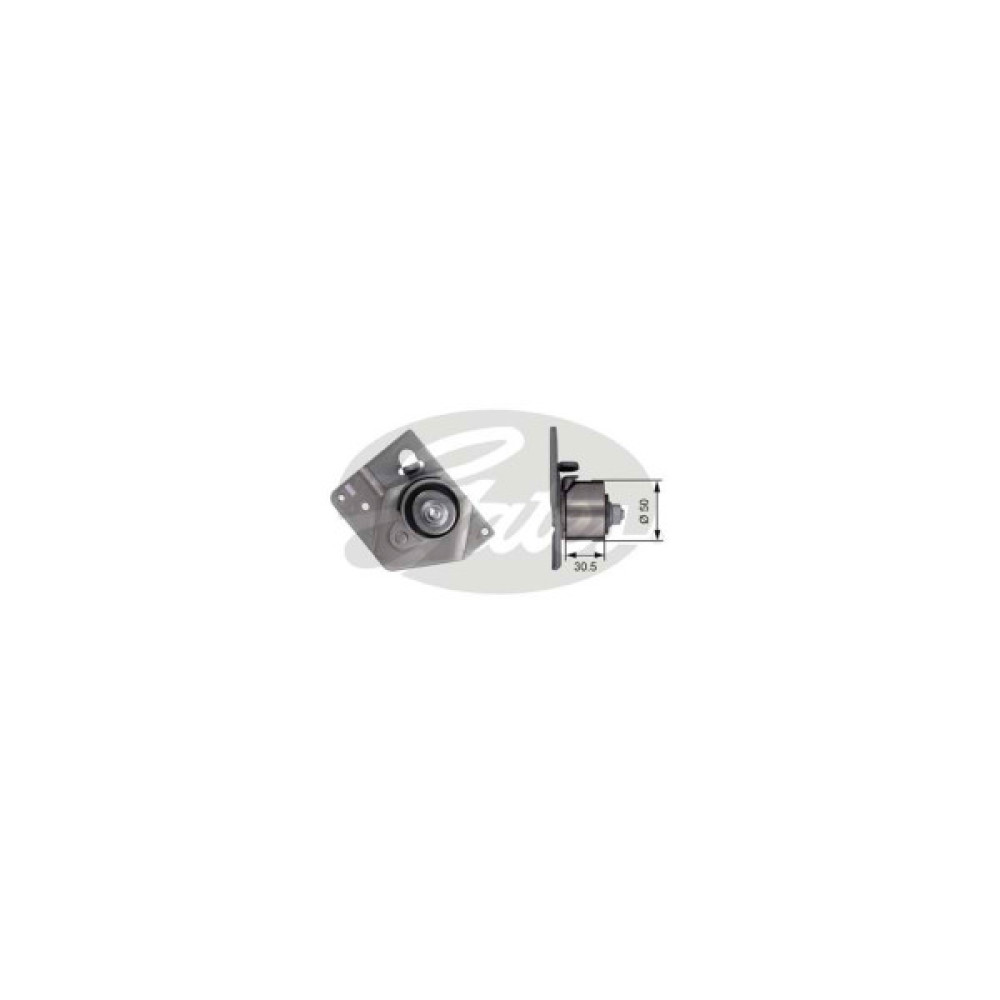 Ролик натягувача ременя Gates T41273 Ролик натягувача ременя Gates T41273