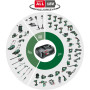 Акумулятор Bosch PBA, 18В, 4А·год, 0.7кг