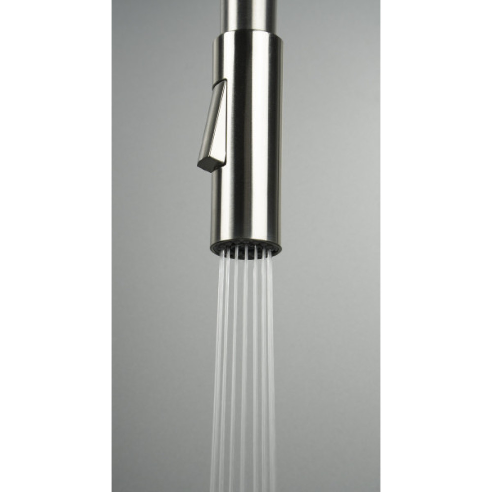 Набір для кухні Deante Leda, гранітна мийка ZRD_S113 + зміш. BOC_S740, сірий металік