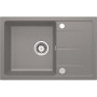 Набір для кухні Deante Leda, гранітна мийка ZRD_S113 + зміш. BOC_S740, сірий металік