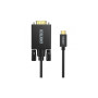 Кабель мультимедійний USB-C to VGA M 1.8m black Choetech (XCV-1801-BK) Кабель мультимедійний USB-C to VGA M 1.8m black Choetech (XCV-1801-BK)