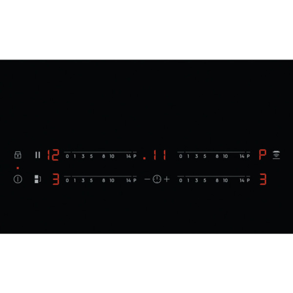 Варильна поверхня Electrolux індукційна, 71см, розширена зона, Hob2Hood, чорний