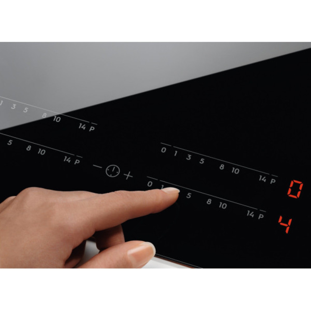 Варильна поверхня Electrolux індукційна, 71см, розширена зона, Hob2Hood, чорний