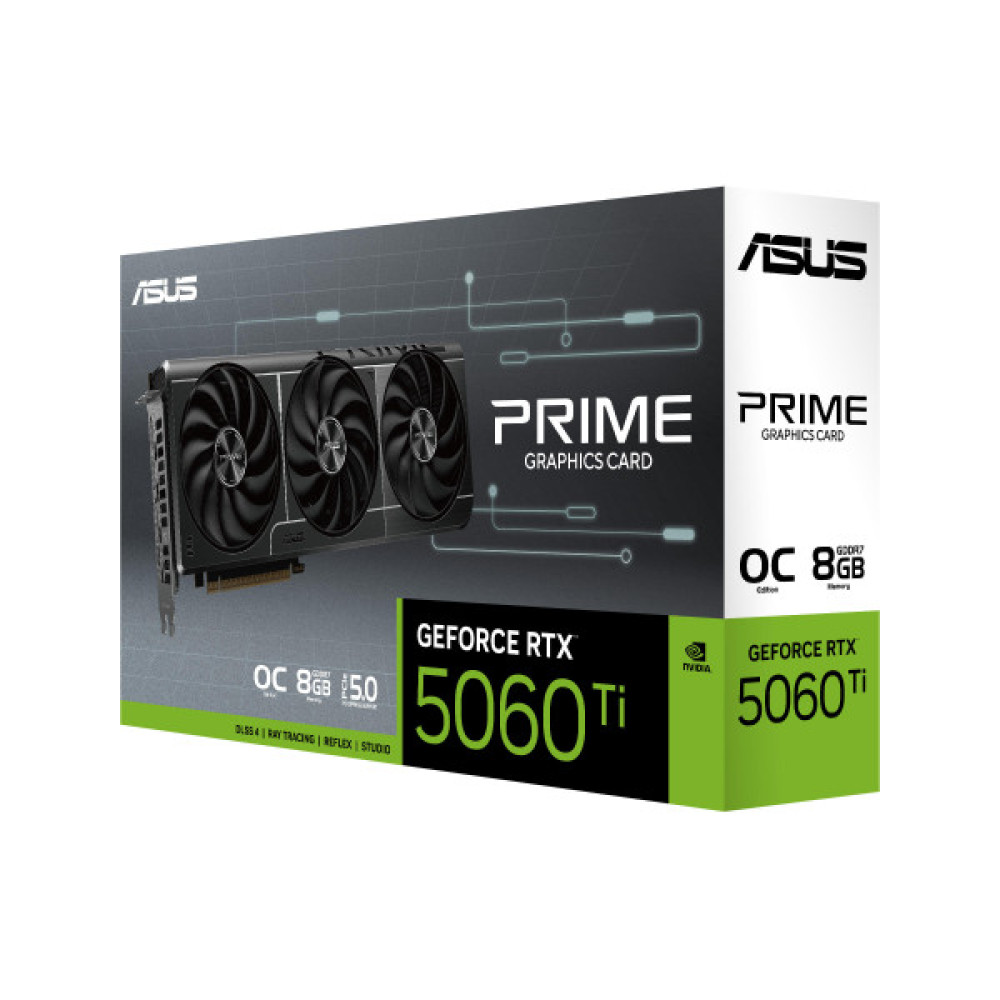 Відеокарта ASUS GeForce RTX 5060 Ti 8GB GDDR7 OC PRIME-RTX5060TI-O8G