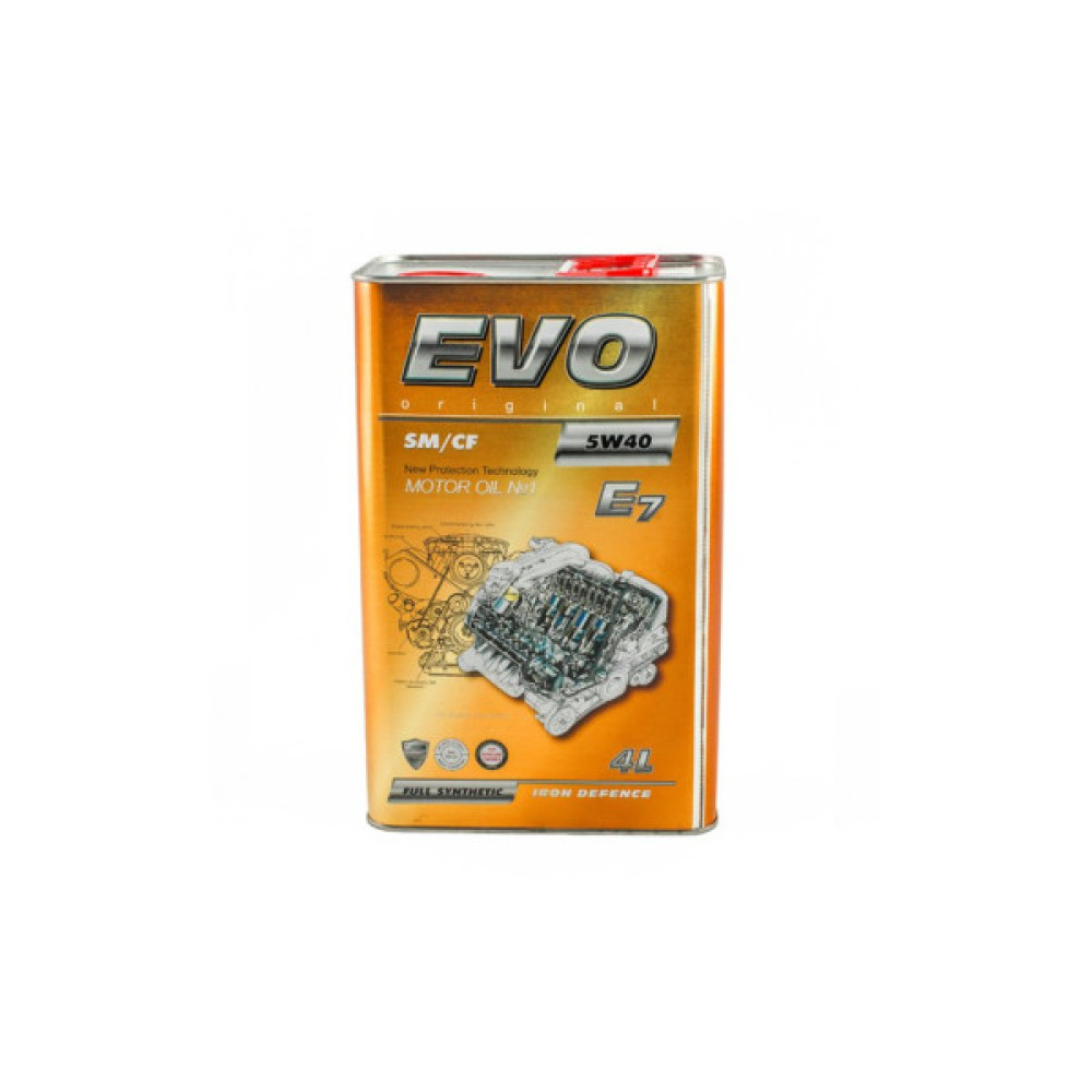 Моторна олива EVO E7 5W-40 SN/CF 4L (E7 4L 5W-40)