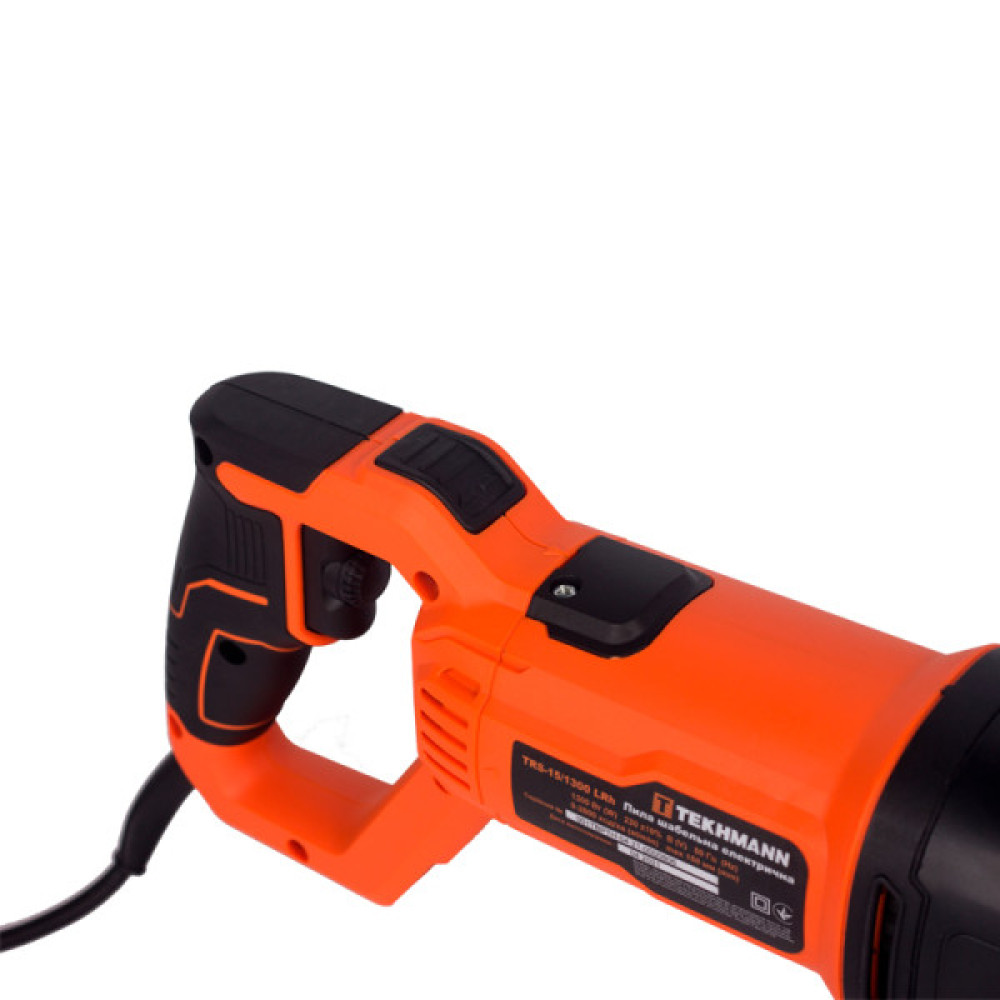 Пила шабельна Tekhmann TRS-15/1300 LRH 1300Вт пропил 150мм хід 29мм 2.5кг