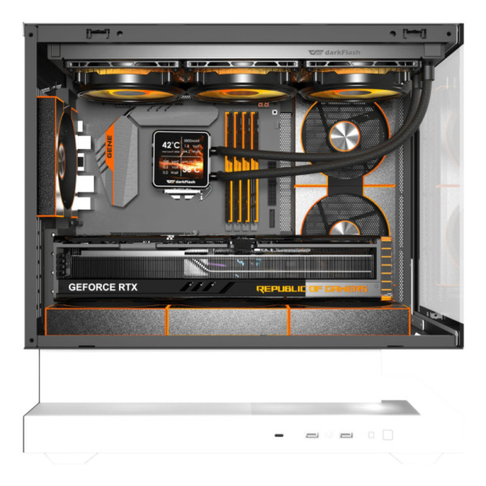 Корпус для ПК DARKFLASH F1 WHITE