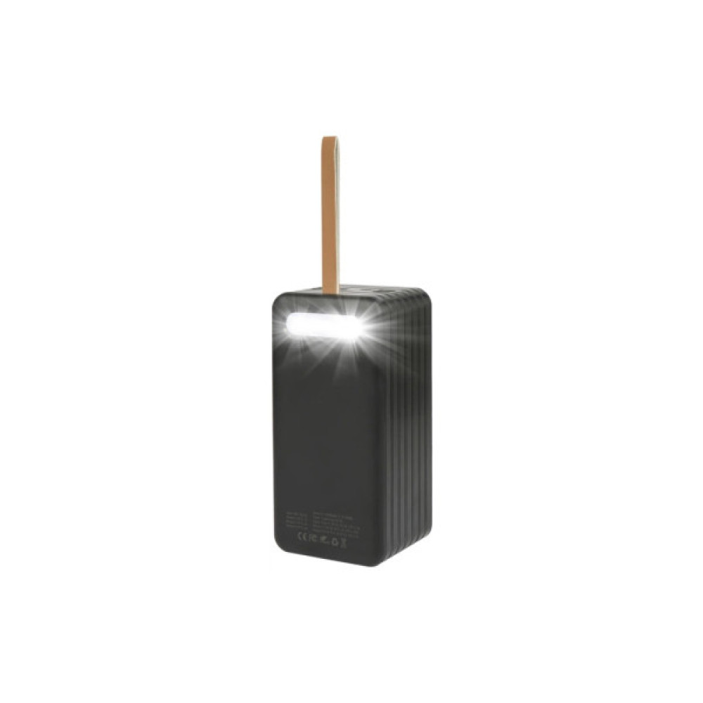 Батарея універсальна AURA NRG-P80 80000mAh 22.5W Black (PBANRG-P80B)