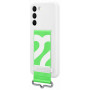 Чохол до мобільного телефона Samsung Silicone with Strap Cover Galaxy S22 White (EF-GS901TWEGRU) Чохол до мобільного телефона Samsung Silicone with Strap Cover Galaxy S22 White (EF-GS901TWEGRU)