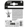 Батарейка CR 2450 спеціальна літієва типу таблетка 2450 3V, 2 шт. в упаковці Duracell (5012263)