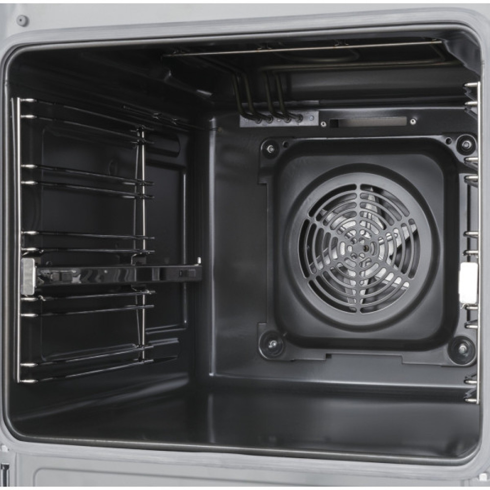 Плита Hansa електрична склокерамічна, 60х60см, 65л, дисплей, нержавіюча сталь