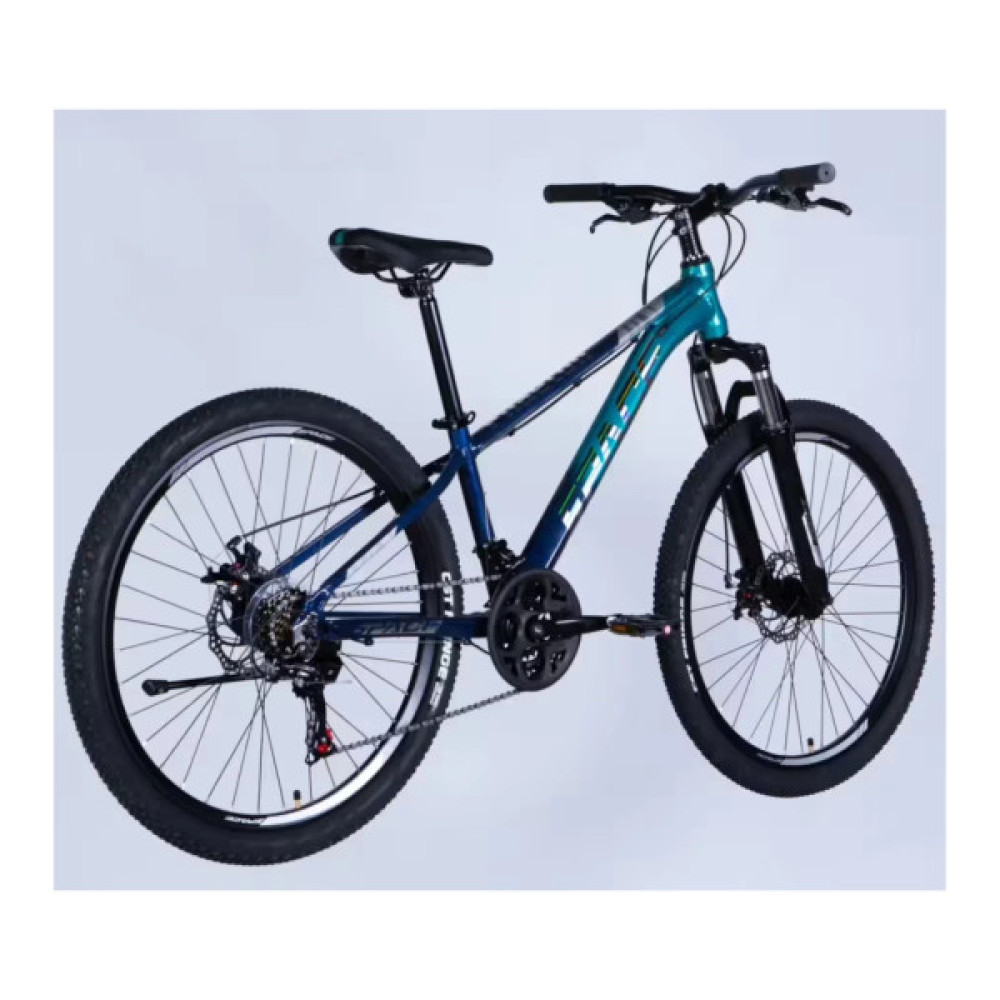 Велосипед Space 26" PHAETON DD FR рама-13" AL 2026 синьо-бірюзовий (OPS-SP-26-092)
